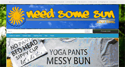 Desktop Screenshot of needsomesun.com